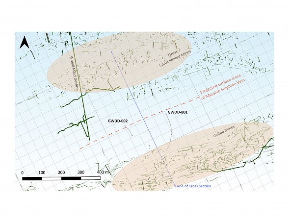 GWDD-001 and GWDD-002 Plan Map