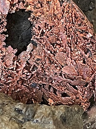 Native Copper from UD21_007 - 2